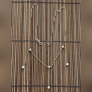 14k Diamond Yellow Gold Necklace